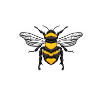 Bee 3 Sticker