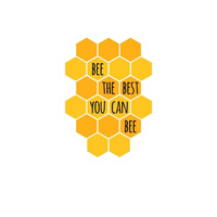 Bee 7 Sticker