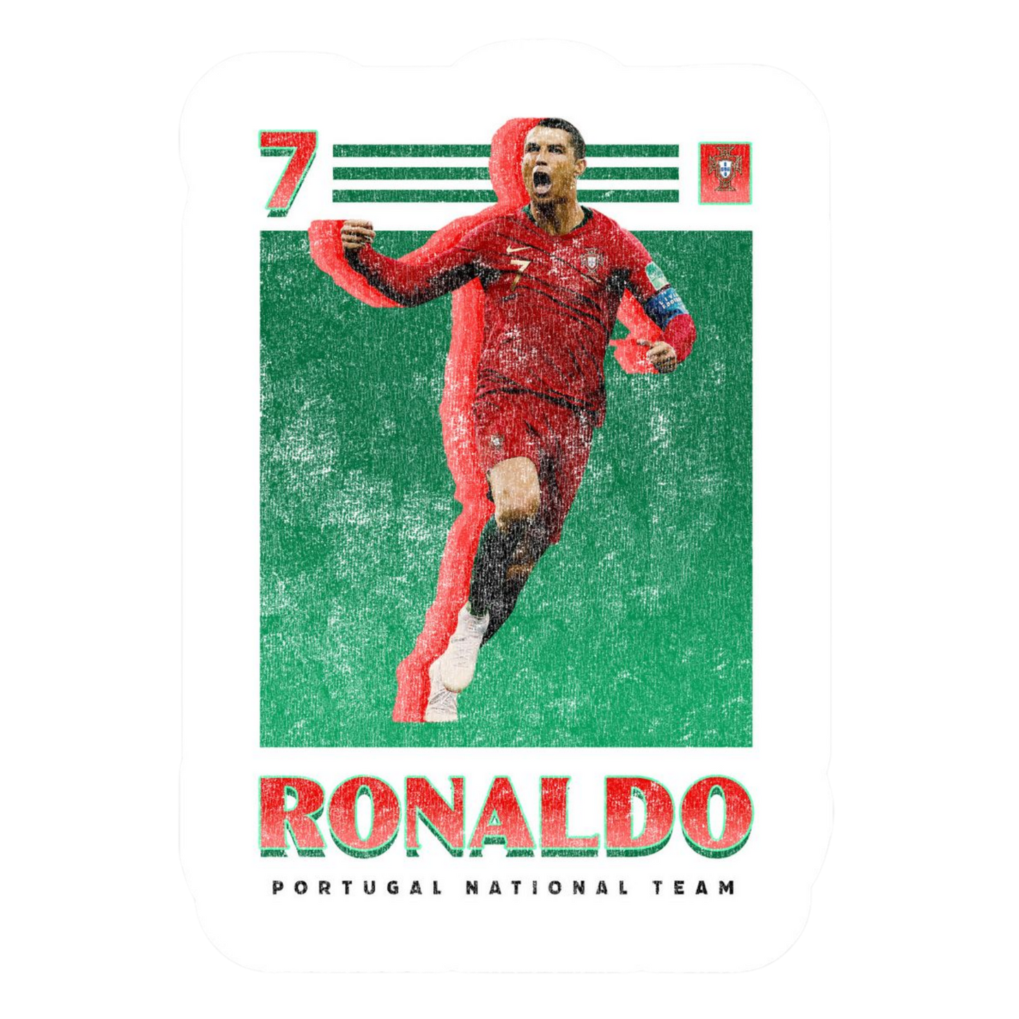Cristiano Ronaldo 41 | Portugal Football Sticker