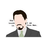Iron Man 45 | Marvel Superhero Sticker | StickerBD