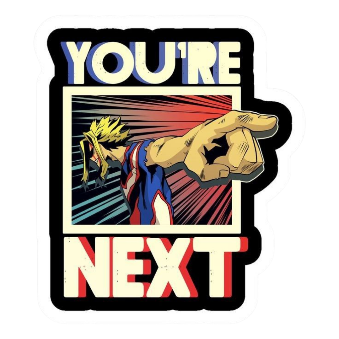My Hero Academia Anime Sticker 28 | Premium Sticker