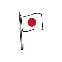 Japan 2 | Country Premium Sticker | Country, Flag & Travel Sticker