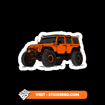 Off-Road SUV Adventure Stickers Bundle