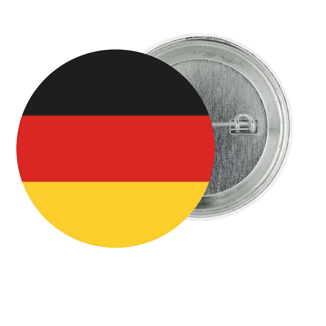 Germany Fan Tinplate Badge