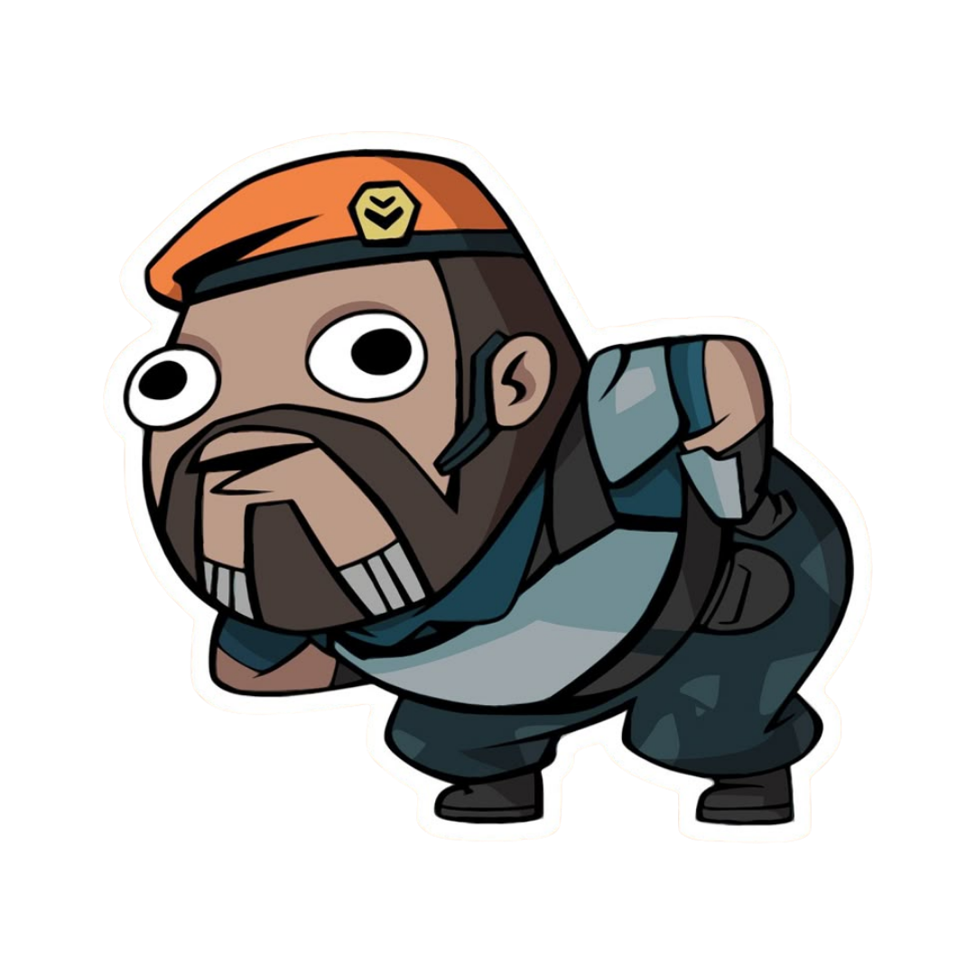 Brimstone Funny Valorant stickers