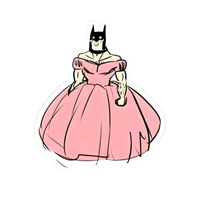 Batman Sticker 42 | Premium DC Superhero Sticker | StickerBD