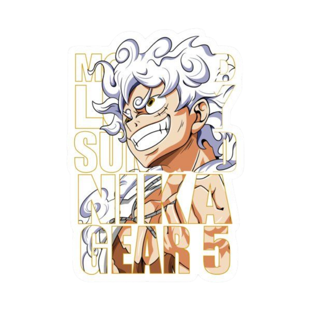 Monkey D. Luffy Gear 5 Anime stickers