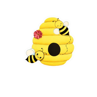 Bee 10 Sticker