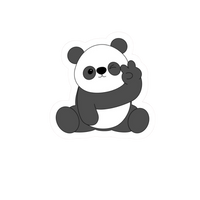 Panda 5 Sticker