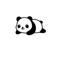 Panda 6 Sticker