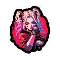 Harley Quinn 2 | DC Premium Die-Cut Stickers | StickerBD
