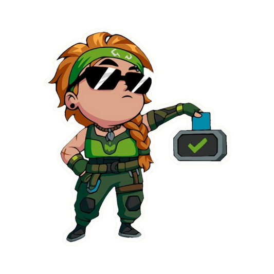 Skye clock out Valorant stickers