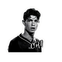 Cristiano Ronaldo 42 | Portugal Football Sticker