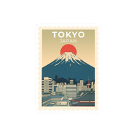 Japan 3 | Country Premium Sticker | Country, Flag & Travel Sticker