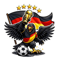 FC Germany 42 | Germany Football Sticker | Football Team
