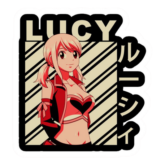Lucy Heartfilia Fairy Tail Sticker 10 | Anime Premium Sticker