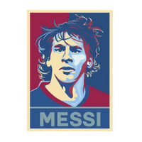Messi 42 | Leo Messi Premium Football Sticker | Legendary Footballer