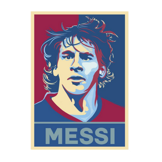 Messi 42 | Leo Messi Premium Football Sticker | Legendary Footballer