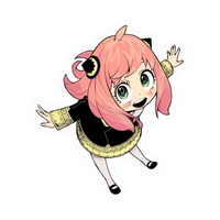Anya Forger 4 | Spy X Family Anime Sticker | Premium Sticker
