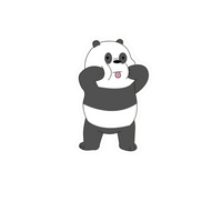 Panda 9 Sticker