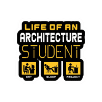 Architecture 3 | Architecture Premium Sticker | Profession Sticker