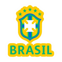 FC Brazil 40 | Brazil Football Sticker | Football sticker