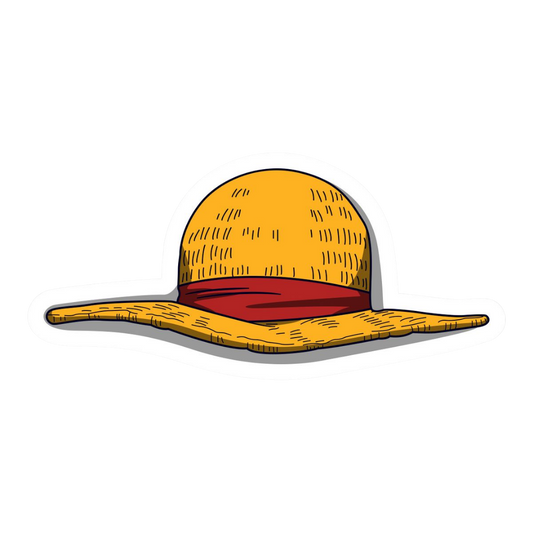 Monkey D. Luffy Straw Hat Anime stickers