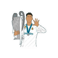 Ronaldo | Real Madrid Premium Sticker | Football Club