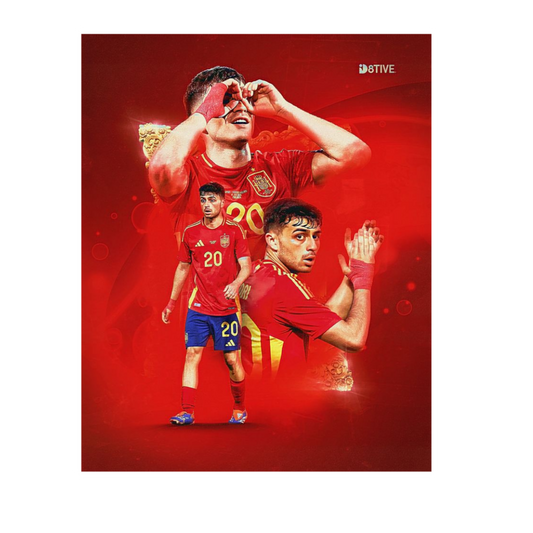FC Spain 35 | Spain Football Sticker | Football Team