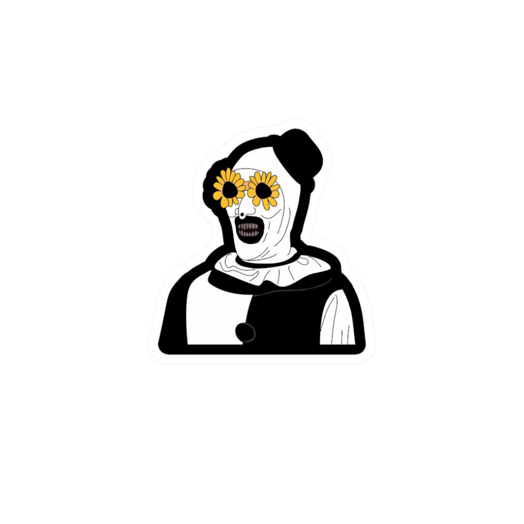 Horror 8 Sticker