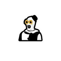 Horror 8 Sticker