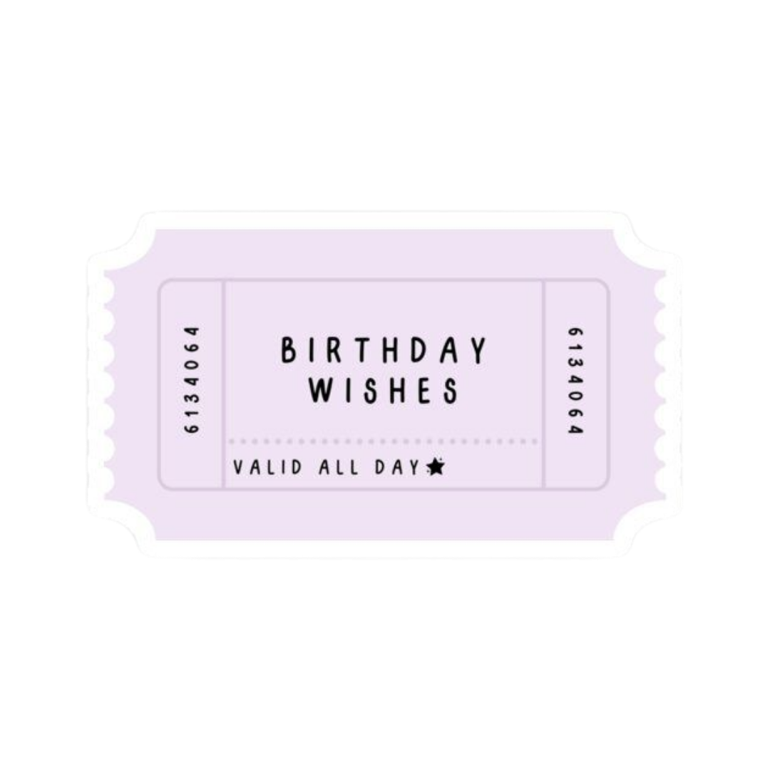 Birthday Sticker Bundle