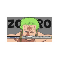 Roronoa Zoro One Piece Sticker 19 | Three Sword Style Premium Sticker