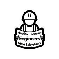 Architecture 4 | Architecture Premium Sticker | Profession Sticker