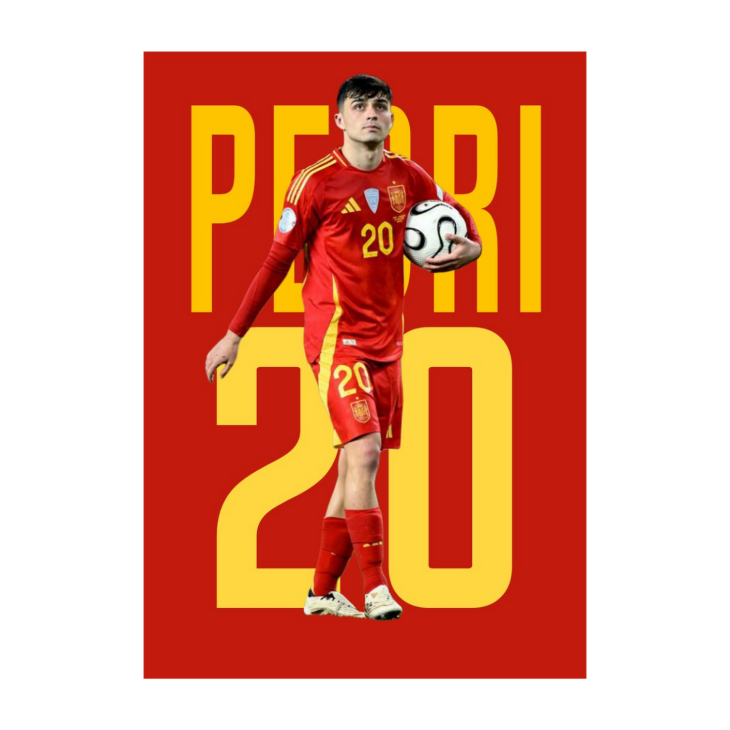 FC Spain 34 | Spain Football Sticker | Football Team