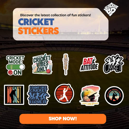 Cricket Lovers Sticker Bundle