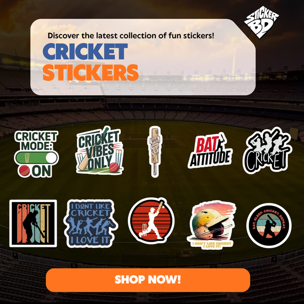 Cricket Lovers Sticker Bundle