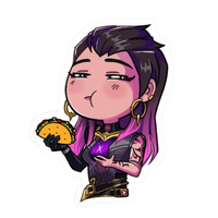 Reyna Valorant stickers