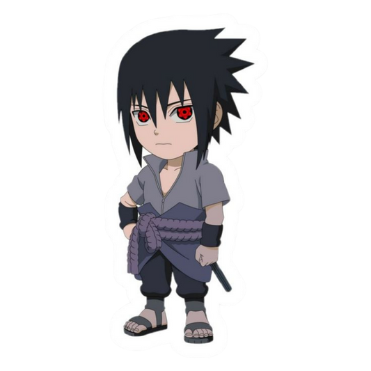 Sasuke Uchiha Naruto Sticker 4 | Sharingan Anime Premium Sticker