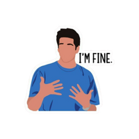 Ross | F.R.I.E.N.D.S Sticker | TV Series