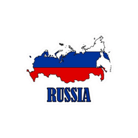 Russia | Country Premium Sticker | Country, Flag & Travel Sticker