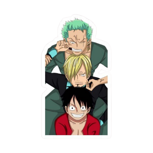 Roronoa Zoro One Piece Sticker 20 | Three Sword Style Premium Sticker