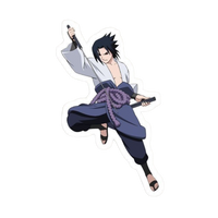 Sasuke Uchiha Naruto Sticker 5 | Sharingan Anime Premium Sticker