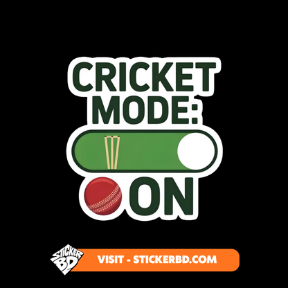 Cricket Lovers Sticker Bundle