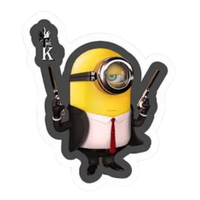 Minions | Cute Cartoon Sticker 34 | StickerBD