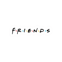 Friends Title | F.R.I.E.N.D.S Sticker | TV Series