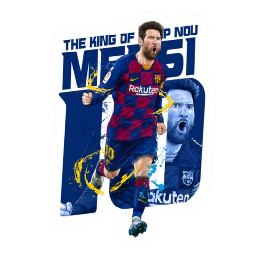 Messi 46 | Leo Messi Premium Football Sticker | Legendary Footballer