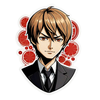 Death Note 44 | Premium Anime Sticker | StickerBD