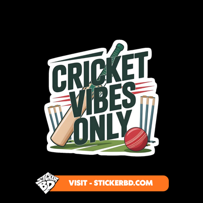 Cricket Lovers Sticker Bundle