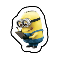 Minions | Cute Cartoon Sticker 35 | StickerBD